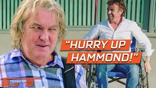 James May's Fed Up of Looking After an Injured Richard Hammond | The Grand Tour