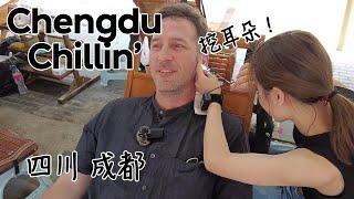 How To Pass A Hangover In Chengdu - Chilling In China - Ear Cleaning, Hot Pot, and a Pedicure