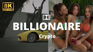 Billionaire luxury lifestyle visualization 2021 / crypto luxury  / joys of luxury in 8K #21