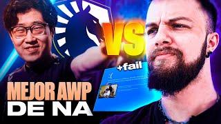 ASÍ FUE jugar una PARTIDA contra el MEJOR AWP de NA [Team Liquid] | CS:GO