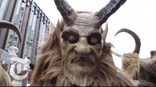 In Bavaria, Krampus Catches the Naughty | The New York Times