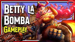 First Gameplay of Betty la Bomba! Is She Any Good? - Paladins PTS Gameplay