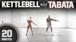 20 Minute FULL BODY Kettlebell HIIT Workout [ADVANCED TABATA]