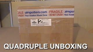 4 PLANE UNBOXING!