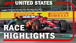 F1 RACE Highlights | 2024 United States Grand Prix