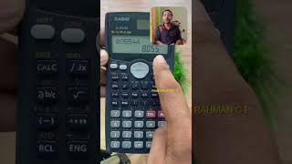 TRICKS you can do in SCIENTIFIC CALCULATORS (part 2) #viral #shorts