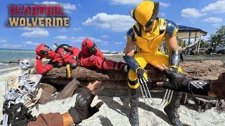 DEADPOOL & WOLVERINE Parkour in real life!