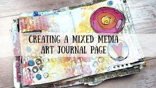Art Journal Process | Mixed Media Art Journaling | ShanoukiArt