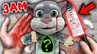 Do NOT Cut OPEN a TALKING TOM DOLL AT 3AM!! *POSSESSED & CURSED?!*