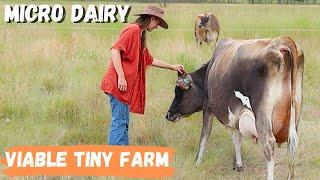 Amazing Micro Dairy Makes Tiny Farm Viable