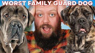 WORST GUARD DOG BREED FOR FAMILIES
