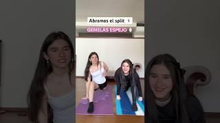 Recordando a abrir el split‍️ #gimnasia #gymnast #acrobatics #split #gemelas #gym #tutorial