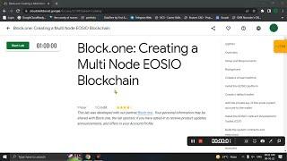 Block.one: Creating a Multi Node EOSIO Blockchain [ GSP991 ] Solution