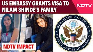 Nilam Shinde Accident | US Embassy Grants Visa To Family Of Comatose Indian Student Nilam Shinde