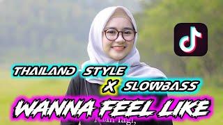 DJ wanna feel like viral tiktok 2022 Thailand style X Slowbass Melodi enak