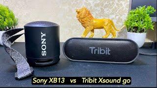 Tribit Xsound Go vs Sony SRS XB13 Sound Test ️ Best Bluetooth Speaker 