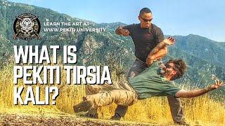 What is Pekiti Tirsia Kali?