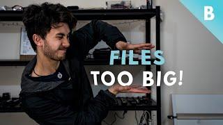 Watch This If Your AE Files Sizes Are Huge!