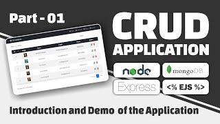 #01 CRUD App With Image Upload Using NodeJs, ExpressJs, MongoDB & EJS Templating Engine