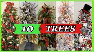 TEN CHRISTMAS TREE DECORATION IDEAS /  Christmas Tree Step By Step Decorate With Me / Ramon at Home