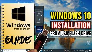 How To Install Windows 10 From USB Flash Drive