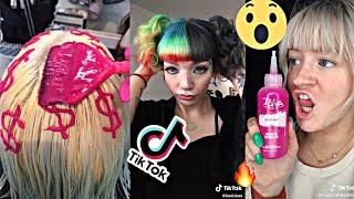 Tiktok Hair Color Dye Fails and wins compilation part 3