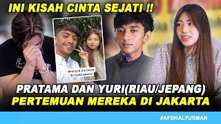 BERUNTUNG BANGET COWOK NYA ... DAPAT CEWEK CANTIK  LANGSUNG DATANG DARI JEPANG I PRATAMA,YURI,AFDHAL