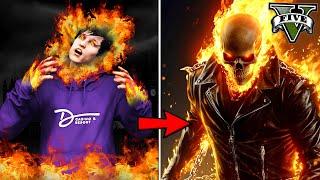 ကျွန်တော် တစ္ဆေစီးနင်းသူ Ghost Rider ဖြစ်ခဲ့တယ် | I became Ghost Rider in GTA V | SMART On Live