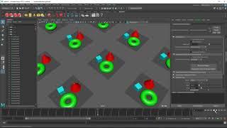 Maya viewport performance comparison of the aiStandIn and GPU cache nodes