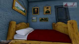 Vincent Van Gogh's THE BEDROOM 3D Tour