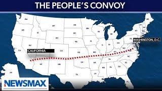 Truckers make special announcement about the 'People's Convoy' | 'Eric Bolling The Balance'