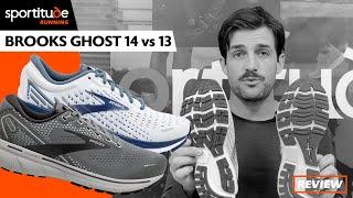 Brooks Ghost 14 vs 13 Comparison Shoe Review | Sportitude