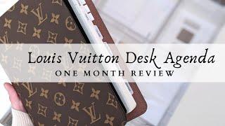 Louis Vuitton Desk Agenda Cover | One Month Review | Do I Recommend?