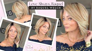 Love Always, Raquel by Raquel Welch in Shaded Wheat | Wig Review| WigsByPattisPearls.com