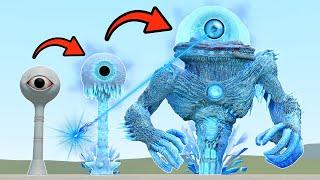 NEW EVOLUTION OF FROZEN WATER EYE TOWER MONSTER In Garry's Mod