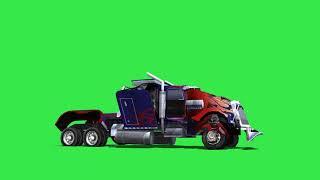 Transformer optimus green screen