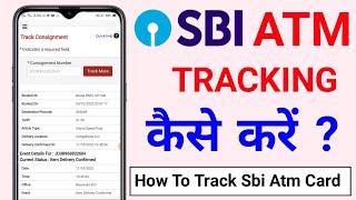 sbi atm track kaise kare | sbi atm tracking status | sbi atm tracking speed post | sbi atm tracking