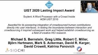 UIST 2020 Lasting Impact Award