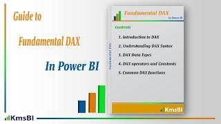 Fundamental DAX in Power BI -  Introduction to DAX