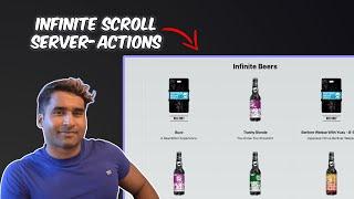 Build an INFINITE SCROLL using Next.js 13 Server Actions