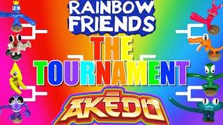 Custom Akedo Warriors Rainbow Friends Chapter 2 Edition! The Tournament - Who Is The Most Dangerous?