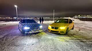 BMW M240i & Audi S4 Drifting In Snow [4k] - [Osmo-Pocket-3]