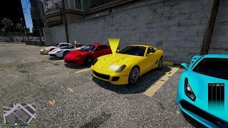 GTA 5 - Cùng đàn ngựa Ferrari đi phượt lên đỉnh núi Chiliad | ND Gaming