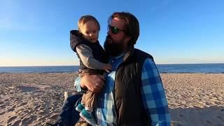 Everett Learns to WALK AT THE BEACH!!!