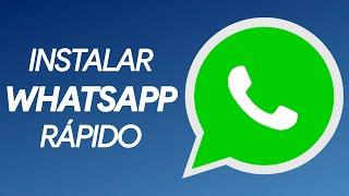 How to INSTALL / DOWNLOAD WhatsApp FAST and EASY?