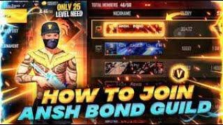 LIVE WITH K2H LIVE 1 VS 3 GUILD TEST FOR V BADGE GUILD ANSH BOND !! #FREEFIRE  #freefireshorts