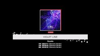 【ガルパ】VIOLET LINE  (EXPERT29) [譜面確認]