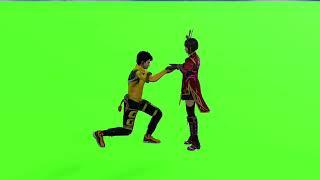 Free fire green screen emote Love 