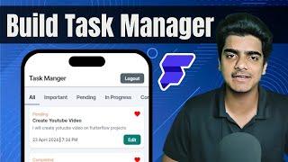 Build a Task Manager App with FlutterFlow & Firebase