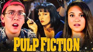 Our First Quentin Tarantino Movie Reaction Was PULP FICTION (1994) [REACTION] First Time Watching!